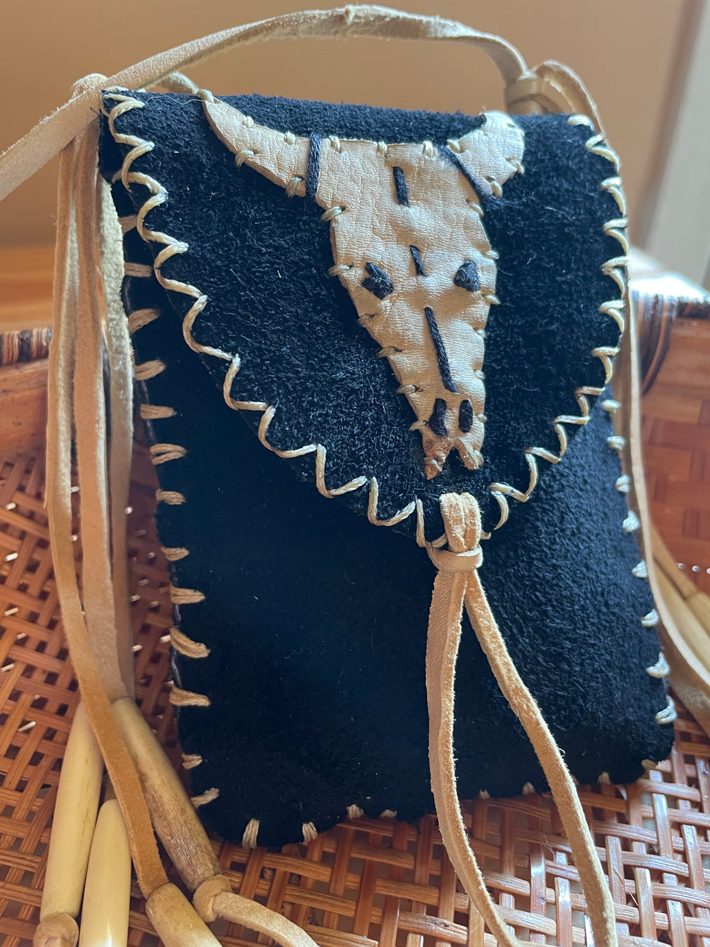 Skull Totem Medicine Bag