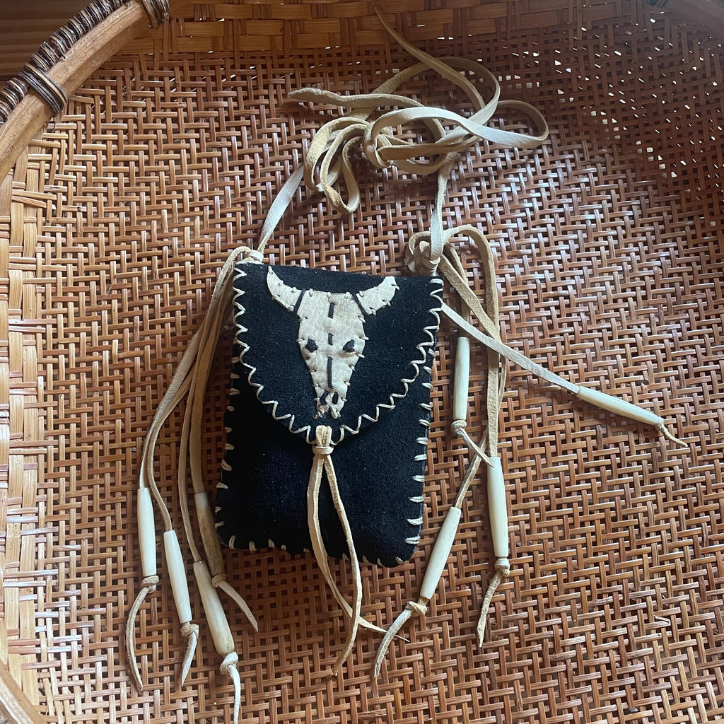 Skull Totem Medicine Bag