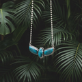 Labradorite Winged Scarab