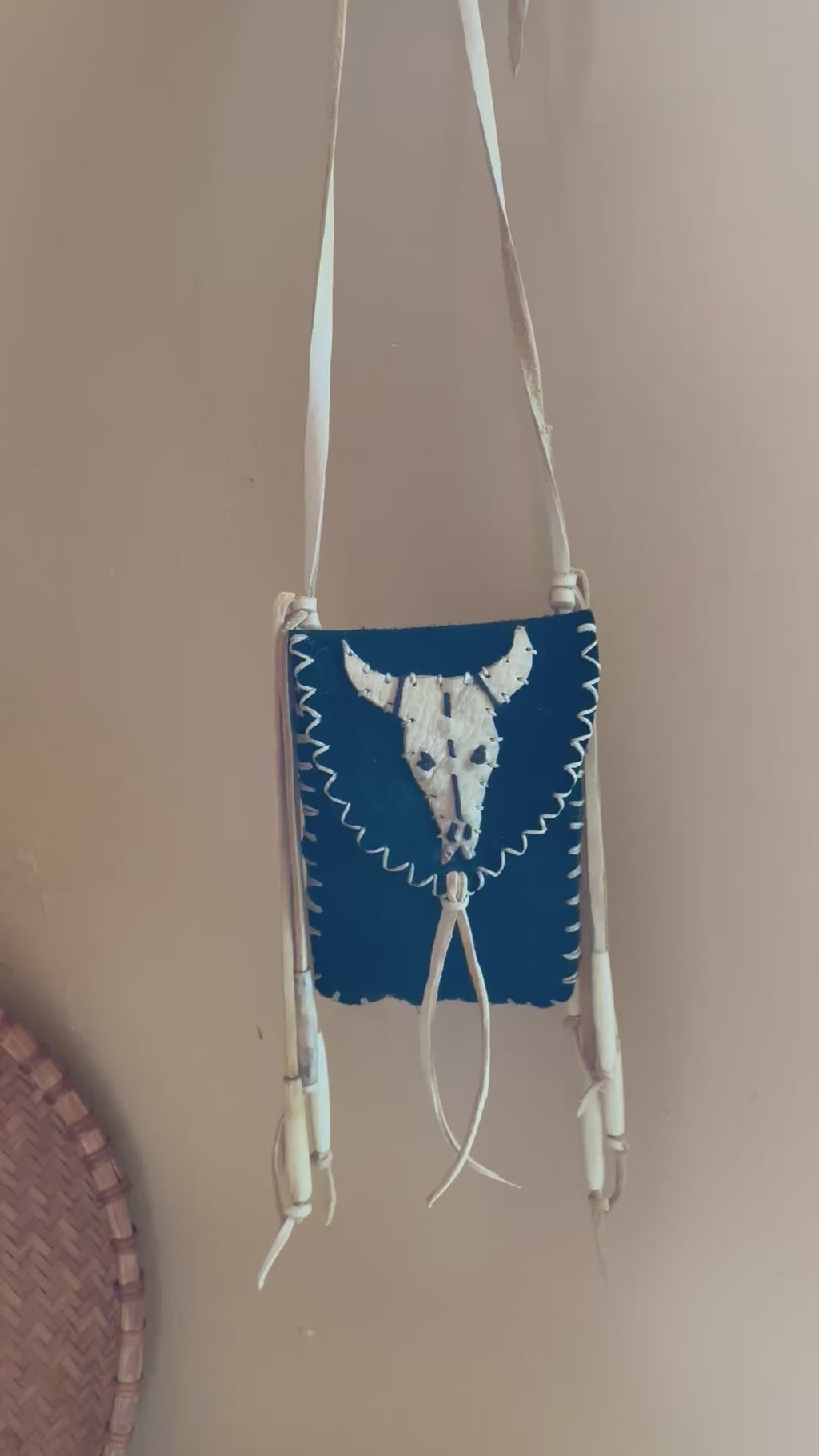 Skull Totem Medicine Bag
